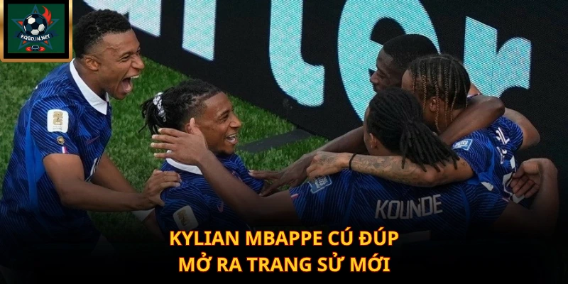 Kylian Mbappe cú đúp mở ra trang sử mới